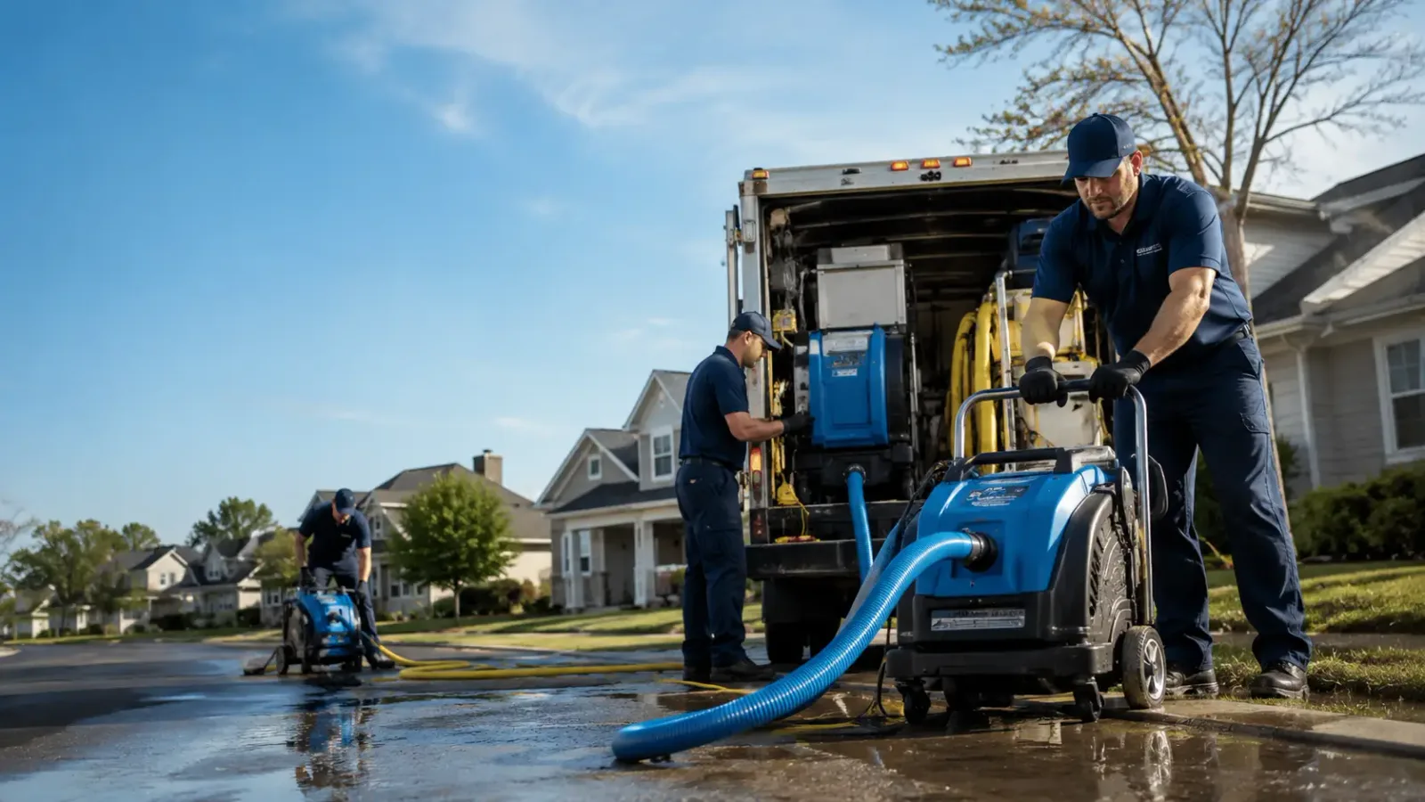 Flood Damage Cleanup in New Park, PA